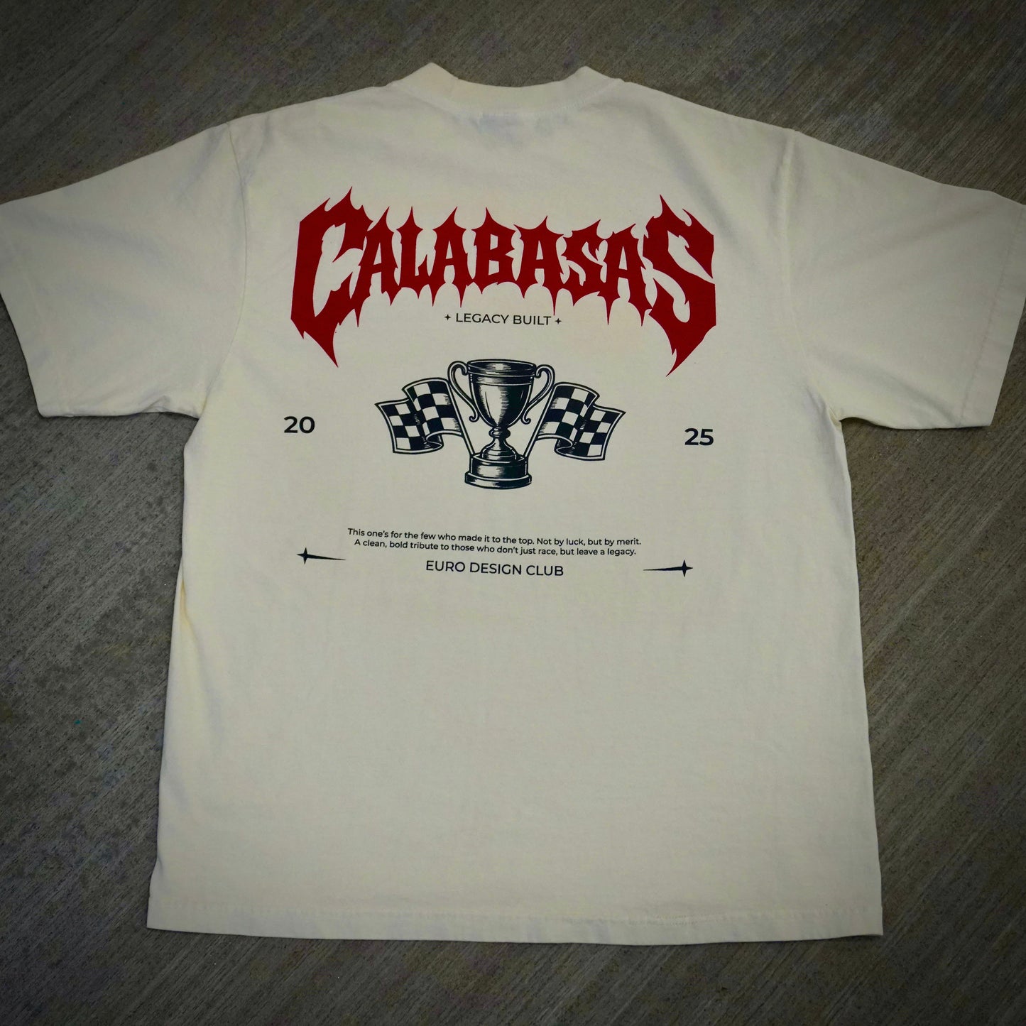 Calabasas Creme Tee